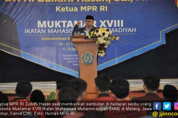 Ketua MPR Ajak Mahasiswa Tolak Praktik Politik Uang - JPNN.COM