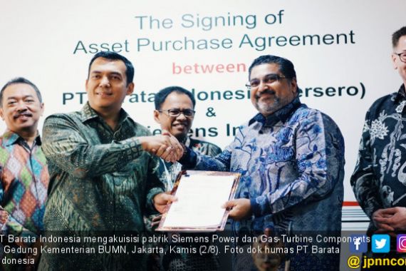 Barata Akuisisi Pabrik Siemens Turbine di Indonesia - JPNN.COM