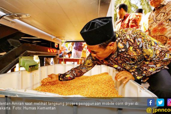 Mobile Corn Dryer Bantu Petani Jagung Indonesia - JPNN.COM