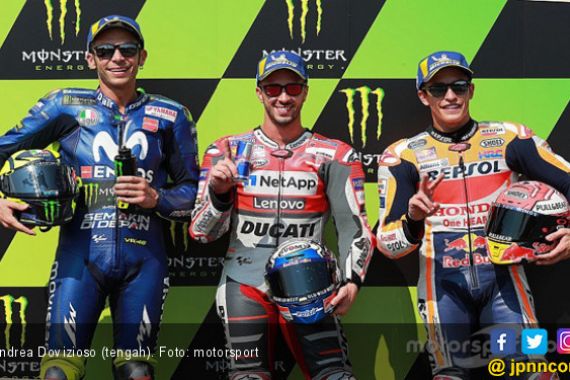 Dovizioso Catat Pole Position Pertama Sejak Oktober 2016 - JPNN.COM