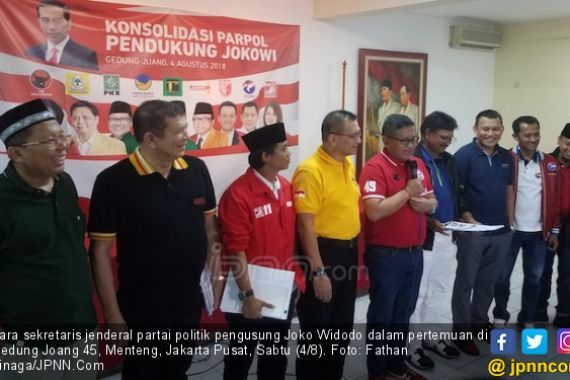 Sekjen Parpol Pengusung Jokowi Bertemu Lagi, Nih Hasilnya - JPNN.COM