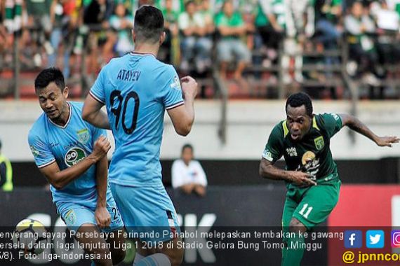 Debut Gemilang Sugiantoro, Persebaya Bungkam Persela 3-1 - JPNN.COM