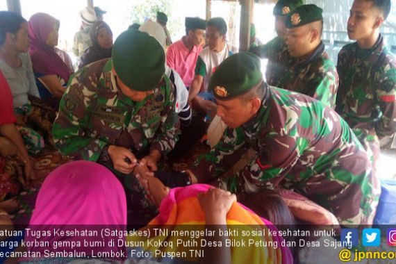 Demi Rakyat, TNI Gelar Bakti Sosial di Lombok Timur - JPNN.COM