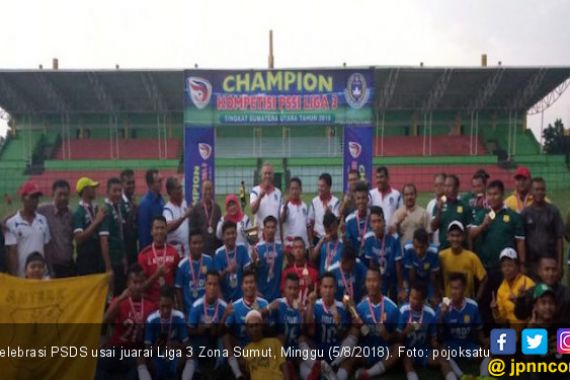 Tampil Gemilang, PSDS Deliserdang Juarai Liga 3 Zona Sumut - JPNN.COM