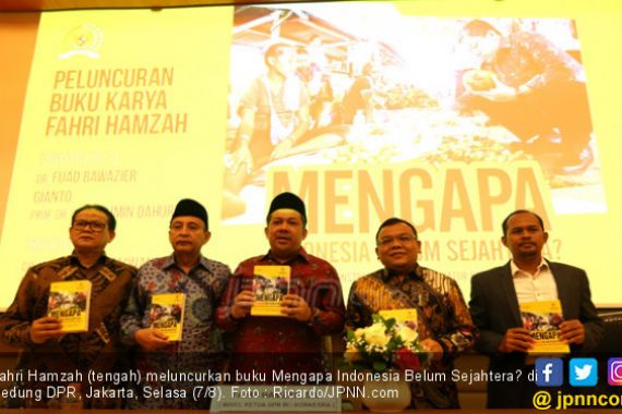Fahri Luncurkan Buku Mengapa Indonesia Belum Sejahtera? - JPNN.COM