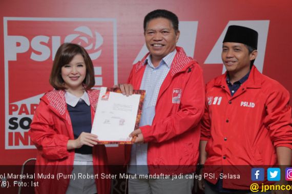 Bertekad Mengawal APBN, Marsda Robert Gabung PSI - JPNN.COM