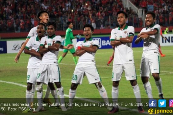 Pesta Gol Timnas U-16 dan Donasi untuk Korban Gempa Lombok - JPNN.COM