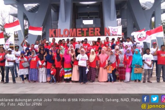 Ucapan Terima Kasih untuk Jokowi dari Titik Kilometer Nol - JPNN.COM