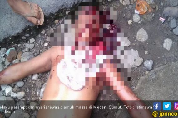 3 Perampok Ditangkap di Medan, 1 Nyaris Tewas Diamuk Massa - JPNN.COM