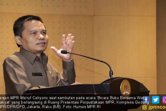 Ma'ruf Cahyono: Perpustakaan MPR Tempat Bertukar Pikiran - JPNN.COM