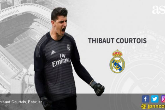 Resmi! Real Madrid Ikat Thibaut Courtois Enam Musim - JPNN.COM