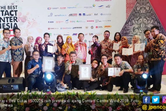Bravo Bea Cukai Ukir Prestasi di Ajang Contact Centre World - JPNN.COM