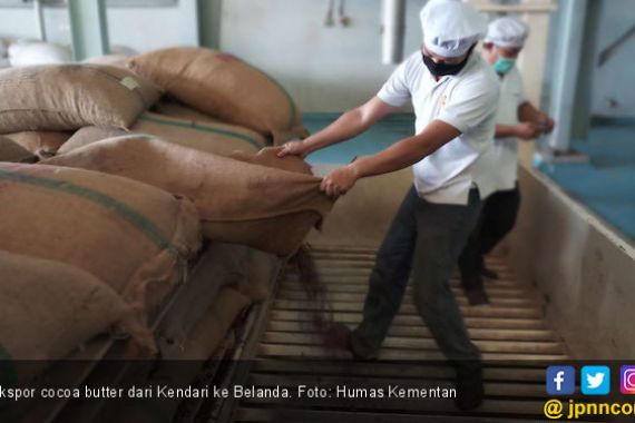 Kementan Kawal 300 Ton Cocoa Butter Kendari ke Belanda - JPNN.COM