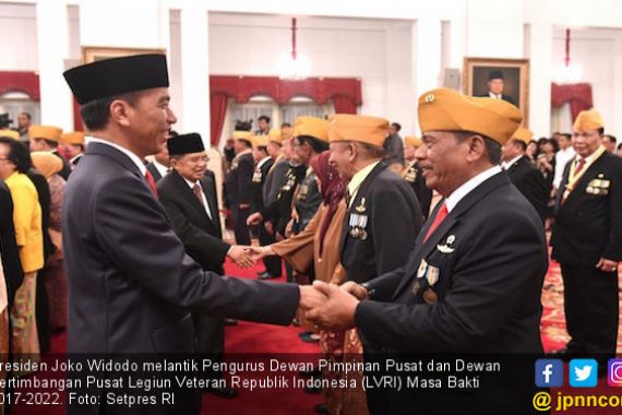 Jokowi: Tunjangan Veteran Naik 25 Persen, September Gajian - JPNN.COM