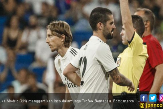 Luka Modric Disambut bak Pahlawan di Santiago Bernabeu - JPNN.COM