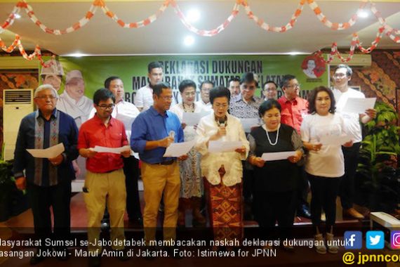 Masyarakat Sumsel se-Jabodetabek Dukung Jokowi 2 Periode - JPNN.COM
