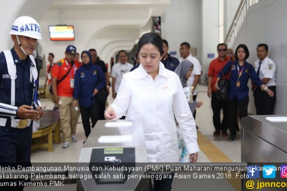 Menko Puan: Kesiapan Asian Games 2018 Mencapai 99 Persen - JPNN.COM