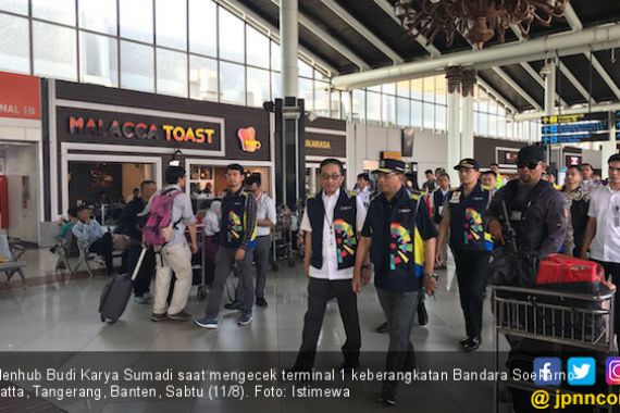 Menhub Cek Kesiapan Bandara Sambut Kontingen Asian Games - JPNN.COM