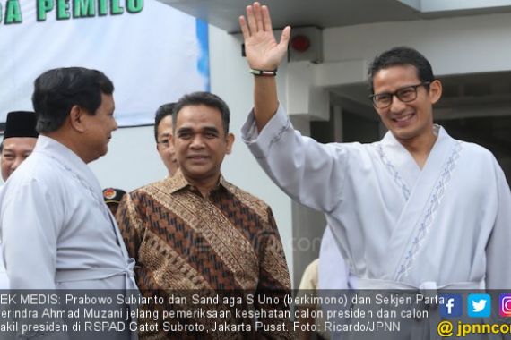 Prabowo - Sandi Kalah, Gerindra Tetap Menang Banyak - JPNN.COM