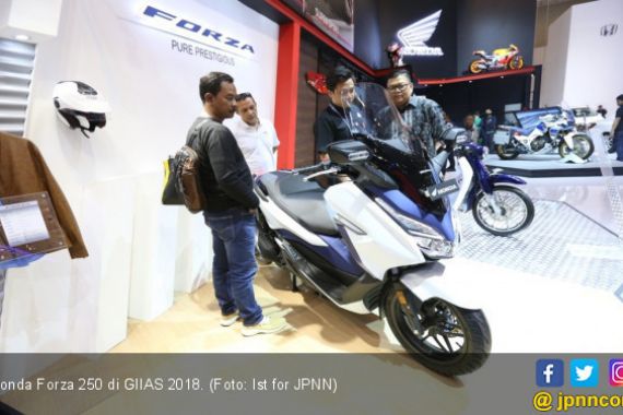 Honda Forza Harga 70 Jutaan Paling Diminati di GIIAS 2018 - JPNN.COM