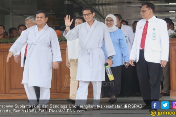 Elektabilitas Prabowo-Sandi di Warganet Tak Kuat-kuat Amat - JPNN.COM