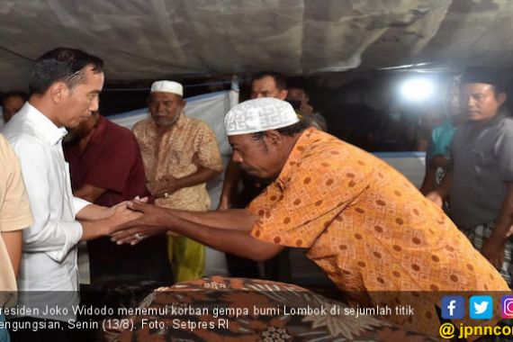 Ini Harapan Warga Korban Gempa kepada Presiden Jokowi - JPNN.COM