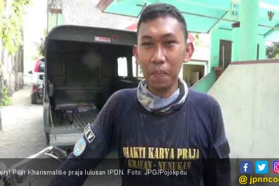 Lulus IPDN, Praja Pulang Naik Sepeda Sampai Bojonegoro - JPNN.COM