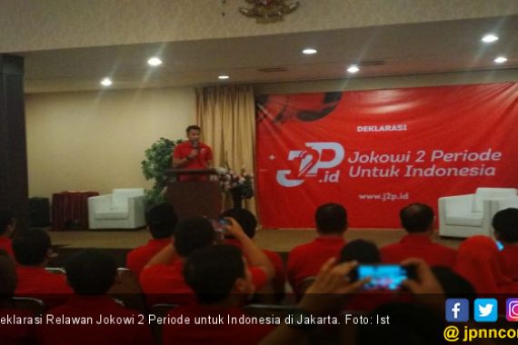 Relawan Jokowi 2 Periode Siapkan Serangan Udara - JPNN.COM