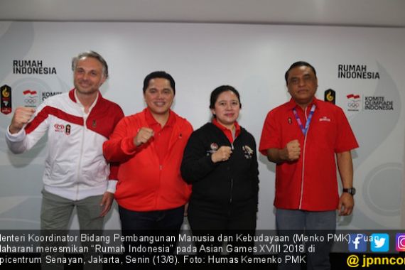 Menko PMK Meresmikan Rumah Indonesia Untuk Asian Games 2018 - JPNN.COM