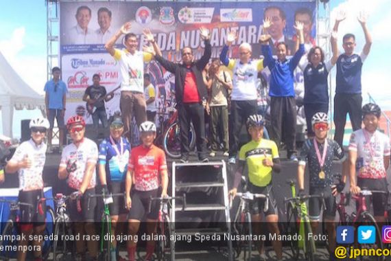 Ada Road Race di Sepeda Nusantara Manado - JPNN.COM