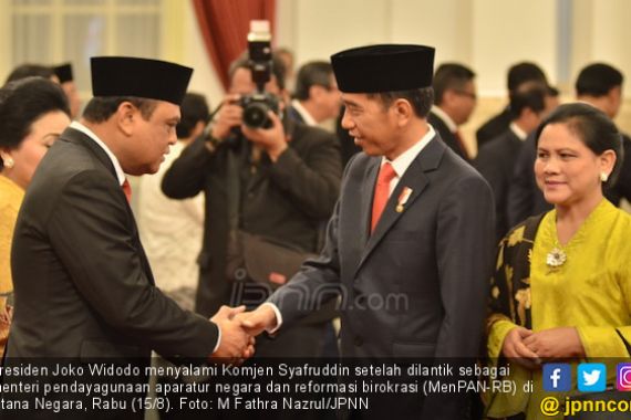 Cerita Syafruddin Tiba-tiba Dipanggil oleh Jokowi Malam Tadi - JPNN.COM