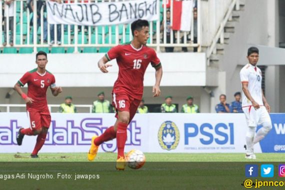 Alami Cedera, Bagas Adi Nugroho Absen Latihan - JPNN.COM