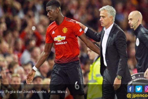 Jose Mourinho dan Paul Pogba Bertengkar - JPNN.COM