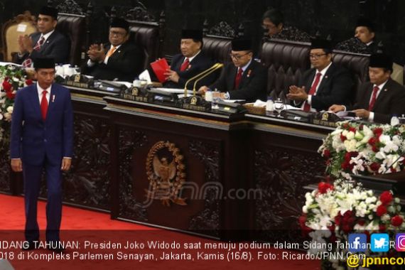 Pesan Politik Elektoral Tetap Terselip Dalam Pidato Jokowi - JPNN.COM