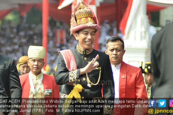 Rencong dan Meukeutop Jokowi Menggetarkan Caleg Aceh - JPNN.COM