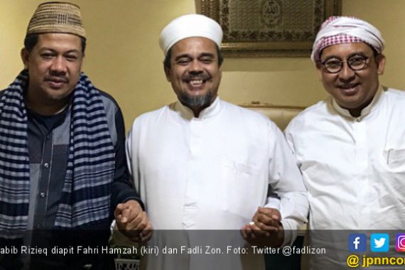 Hingga Jelang Subuh, Fadli Zon Mengobrol dengan Habib Rizieq - JPNN.COM