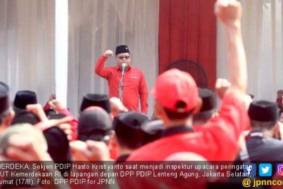 Hasto: PDIP Obor Penerang Pergerakan Rakyat - JPNN.COM