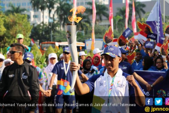 Cerita Penjual Es Krim Jadi Pembawa Obor Asian Games 2018 - JPNN.COM