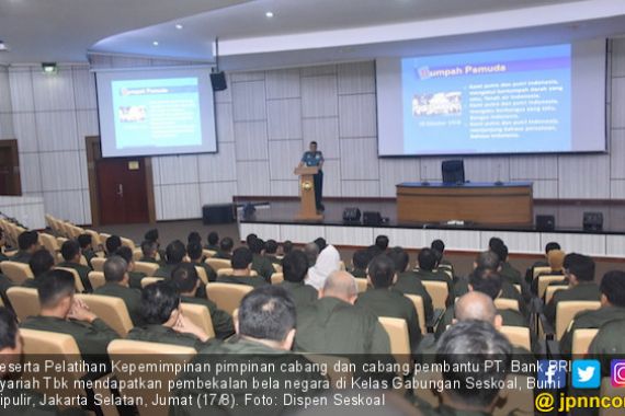 Pimpinan BRI Syariah Menerima Pembekalan Materi Bela Negara - JPNN.COM
