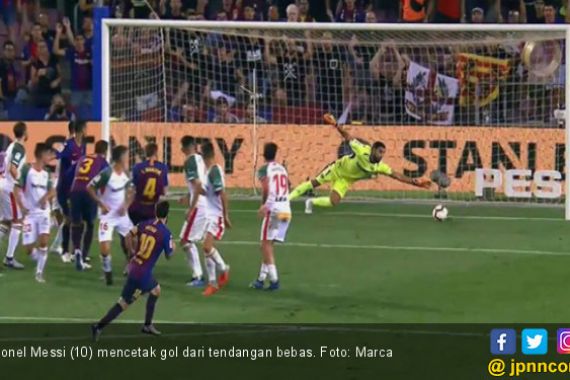 Lionel Messi Catat Brace, Barcelona Sikat Alaves 3-0 - JPNN.COM