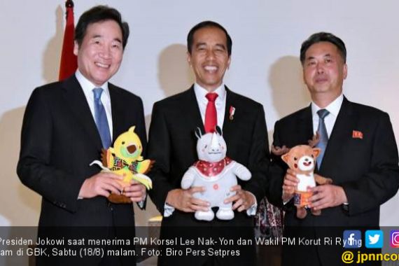 Jokowi Puji Kontingen Gabungan Korea di Asian Games 2018 - JPNN.COM