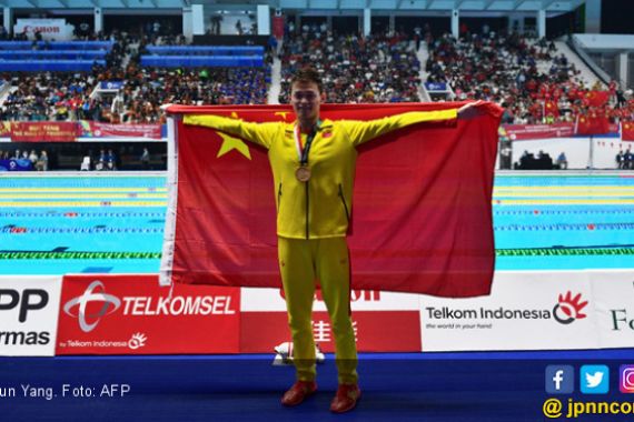 Insiden Bendera Tiongkok di Cabang Renang Asian Games 2018 - JPNN.COM