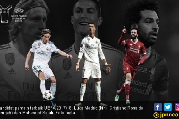 Modric, Ronaldo dan Salah jadi Kandidat Pemain Terbaik UEFA - JPNN.COM