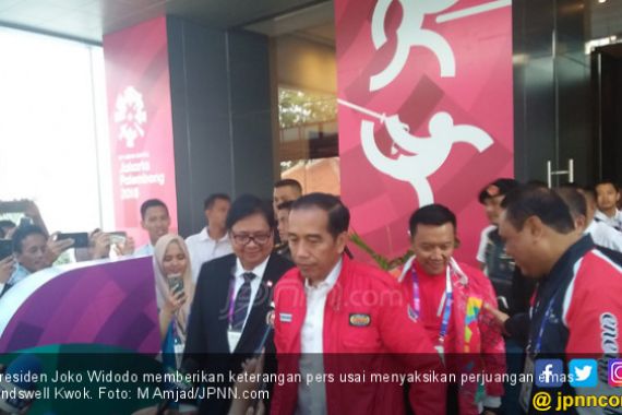 Di Mana Ada Jokowi di Sana Ada Emas Asian Games 2018? - JPNN.COM