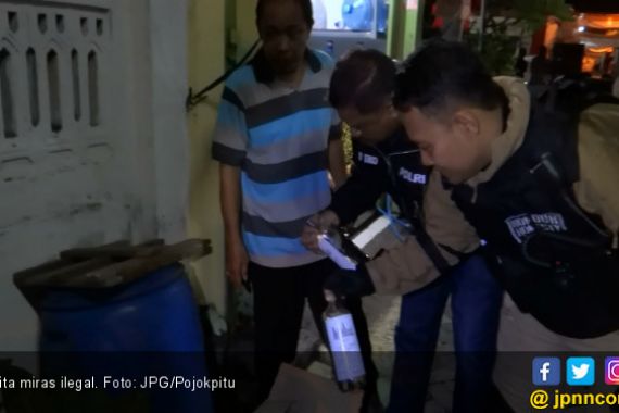 Bos Gudang Miras Tak Kapok Digerebek Polisi - JPNN.COM