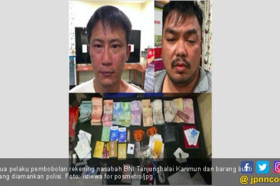 Polisi Ciduk 2 WN Malaysia Pembobol ATM Nasabah BNI Karimun - JPNN.COM