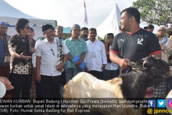 Dukungan Bupati untuk Eksistensi Umat Islam di Bali - JPNN.COM