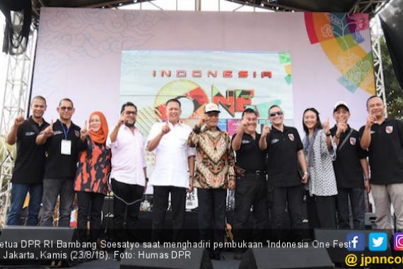 Harapan Ketua DPR pada Pembukaan Indonesia One Fest - JPNN.COM