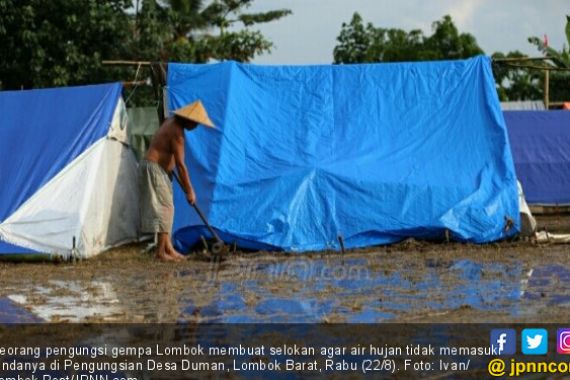 Para Korban Gempa NTB di Wilayah Ini Masih Tinggal di Tenda - JPNN.COM