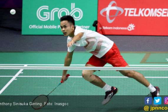 Asian Games 2018: Ginting Merasa Ada Jarum di Kakinya - JPNN.COM